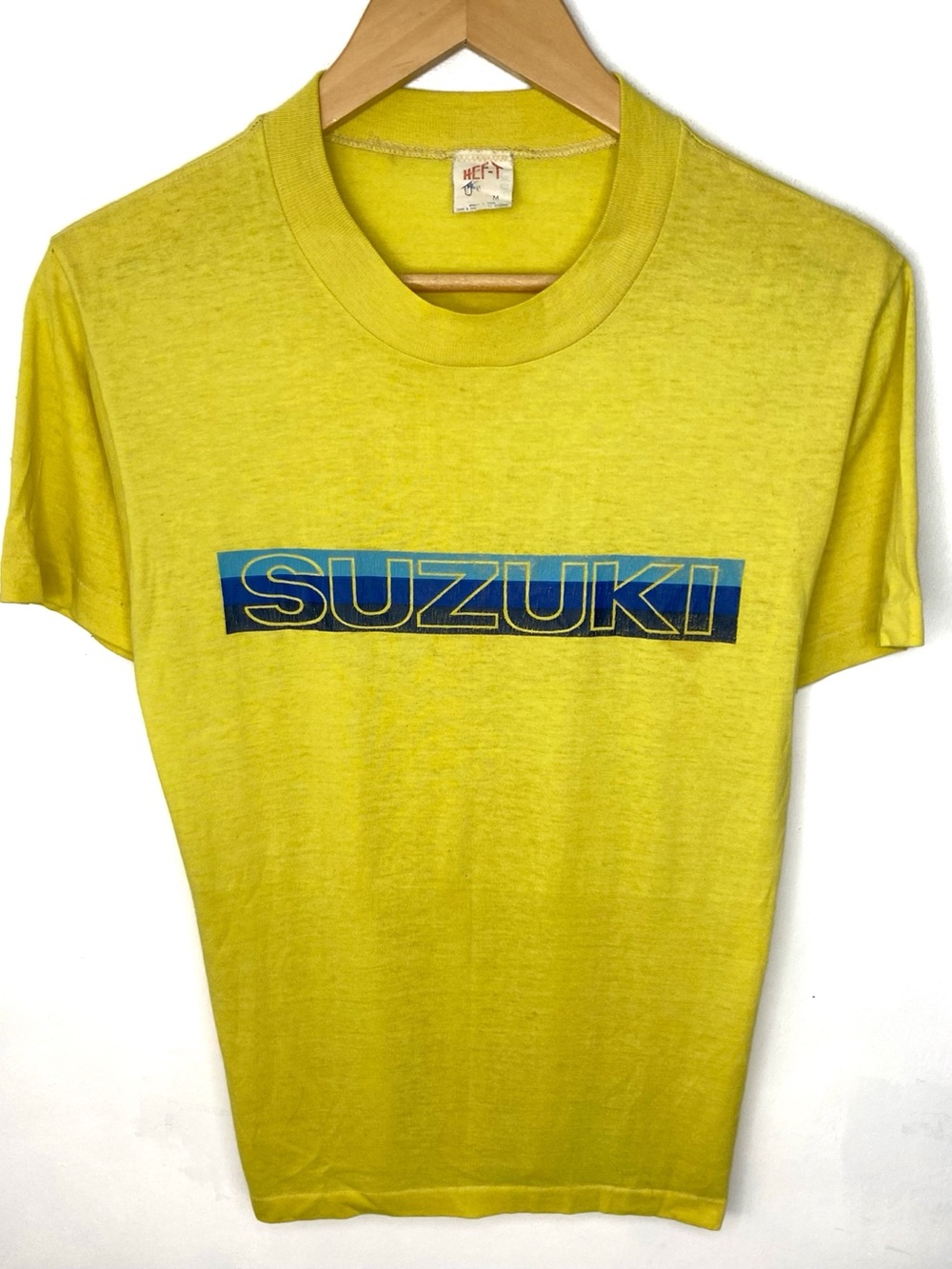 Vintage 80’s Suzuki Motocross Dirt Bike Single Stitch Tee T Shirt Made In USA M